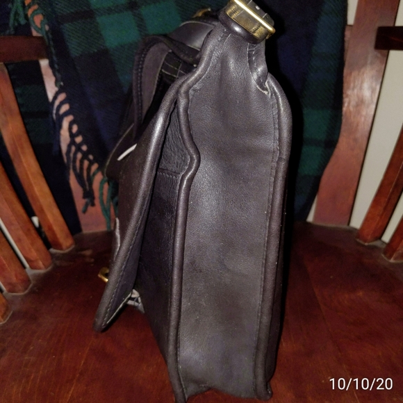 Vtg Coach Executive briefcase messenger bag  1991 - Picture 6 of 13